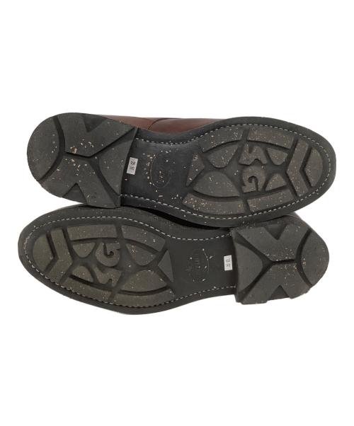 SCOTCH GRAIN（スコッチグレイン）SCOTCH GRAIN (スコッチグレイン) Uチップシューズ ブラウン サイズ:25 EEの古着・服飾アイテム