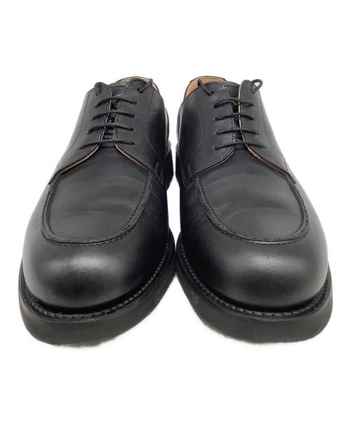 SCOTCH GRAIN（スコッチグレイン）SCOTCH GRAIN (スコッチグレイン) Uチップシューズ ブラック サイズ:25cmの古着・服飾アイテム