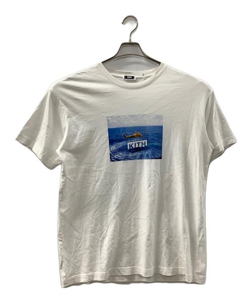 KITH（キス）KITH (キス) 半袖Tシャツ ホワイト サイズ:Mの古着・服飾アイテム