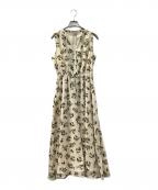 ETRE TOKYOエトレトウキョウ）の古着「ノースリーブ・キャミソールワンピース」｜ベージュ