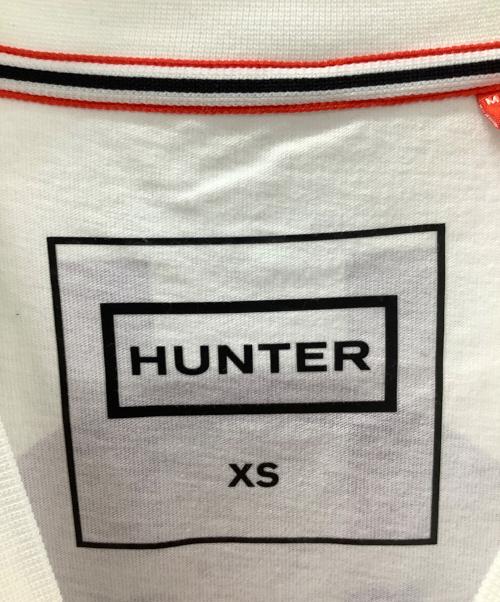 HUNTER（ハンター）HUNTER (ハンター) 半袖Tシャツ ホワイト サイズ:XSの古着・服飾アイテム