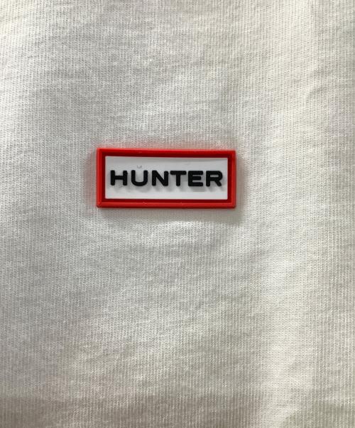 HUNTER（ハンター）HUNTER (ハンター) 半袖Tシャツ ホワイト サイズ:XSの古着・服飾アイテム