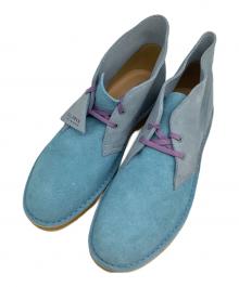 CLARKS ORIGINALS（クラークス オリジナルズ）の古着「デザートブーツ」｜スカイブルー