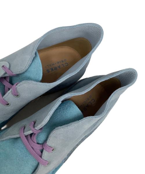 CLARKS ORIGINALS（クラークス オリジナルズ）CLARKS ORIGINALS (クラークス オリジナルズ) デザートブーツ スカイブルー サイズ:UK91/2の古着・服飾アイテム