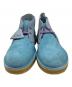 中古・古着 CLARKS ORIGINALS (クラークス オリジナルズ) デザートブーツ スカイブルー サイズ:UK91/2：10000円