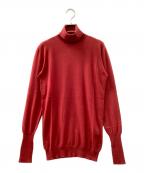 CHANELシャネル）の古着「タートルネックニット」｜レッド