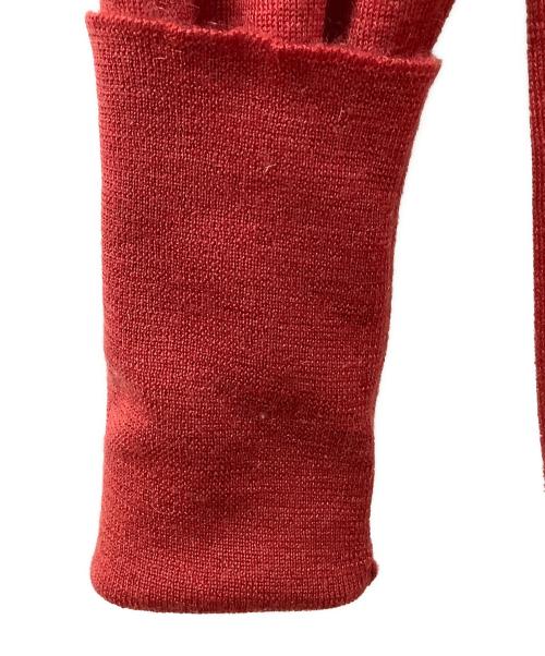 CHANEL（シャネル）CHANEL (シャネル) タートルネックニット レッド サイズ:38の古着・服飾アイテム