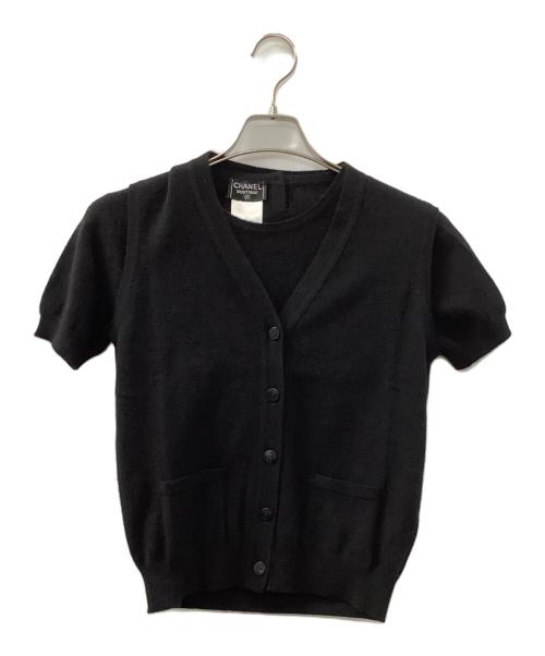 CHANEL（シャネル）CHANEL (シャネル) アンサンブルカーディガン ブラック サイズ:40の古着・服飾アイテム