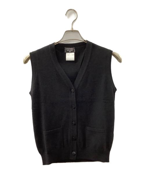 CHANEL（シャネル）CHANEL (シャネル) アンサンブルカーディガン ブラック サイズ:40の古着・服飾アイテム