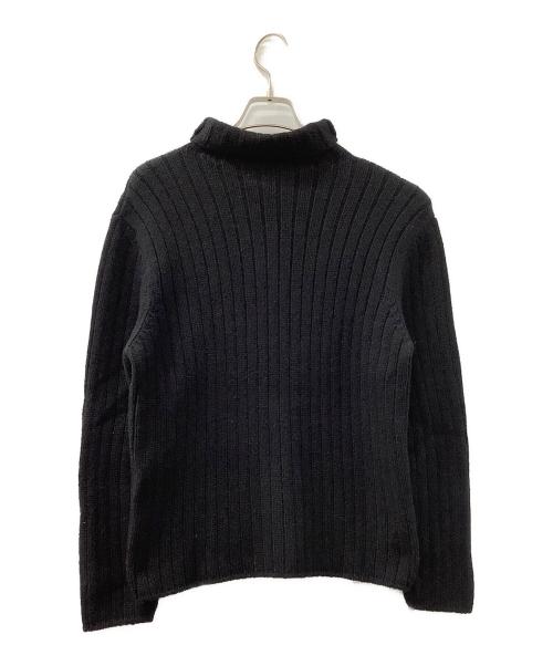 HERMES（エルメス）HERMES (エルメス) 厚手ニット ブラック サイズ:Mの古着・服飾アイテム