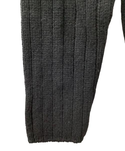 HERMES（エルメス）HERMES (エルメス) 厚手ニット ブラック サイズ:Mの古着・服飾アイテム