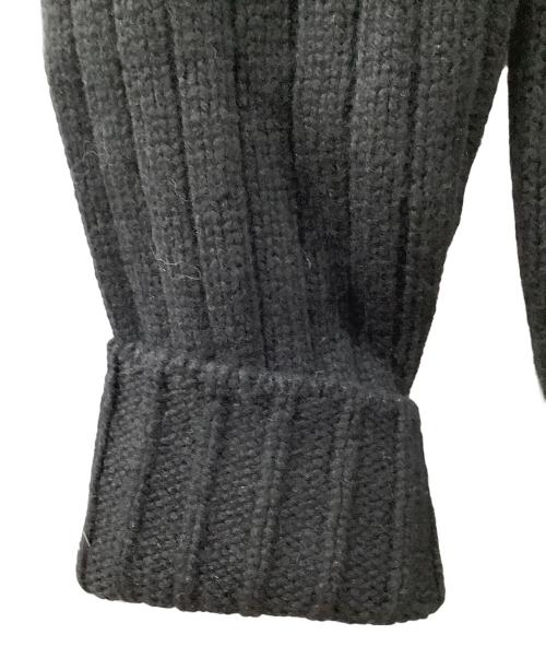 HERMES（エルメス）HERMES (エルメス) 厚手ニット ブラック サイズ:Mの古着・服飾アイテム