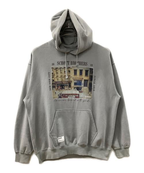 Schott（ショット）Schott (ショット) プルオーバーパーカー グレー サイズ:XXLの古着・服飾アイテム