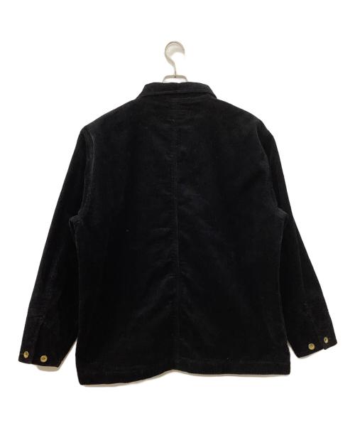 Schott（ショット）schott (ショット) COUDUROY COVERALL JKT（コーデュロイ カバーオール ジャケット） ブラック サイズ:XLの古着・服飾アイテム