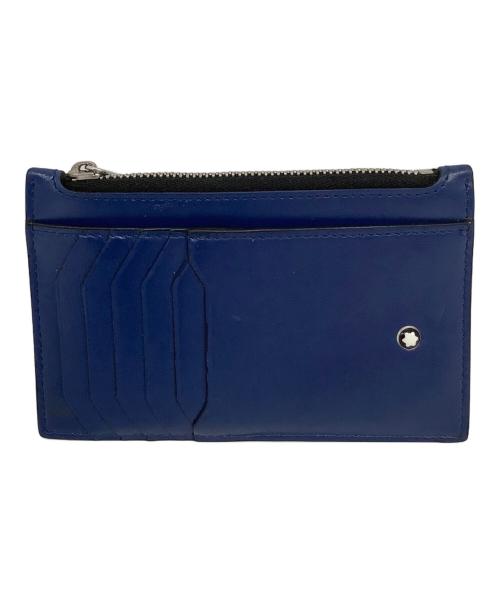 MONTBLANC（モンブラン）MONTBLANC (モンブラン) マイスターシュテュック ポケットホルダー 8cc ブルーの古着・服飾アイテム