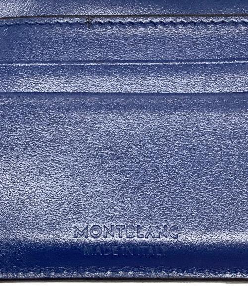 MONTBLANC（モンブラン）MONTBLANC (モンブラン) マイスターシュテュック ポケットホルダー 8cc ブルーの古着・服飾アイテム