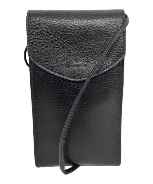 IL BISONTE（イル ビゾンテ）IL BISONTE (イル ビゾンテ) ショルダーバッグ ブラック 未使用品の古着・服飾アイテム