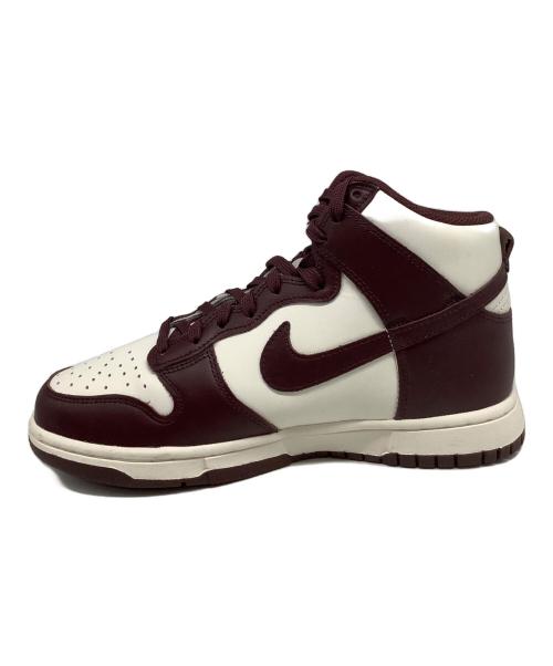 NIKE（ナイキ）NIKE (ナイキ) DUNK HIGH（ダンク ハイ） ブラウン×ホワイト サイズ:US7.5 未使用品の古着・服飾アイテム