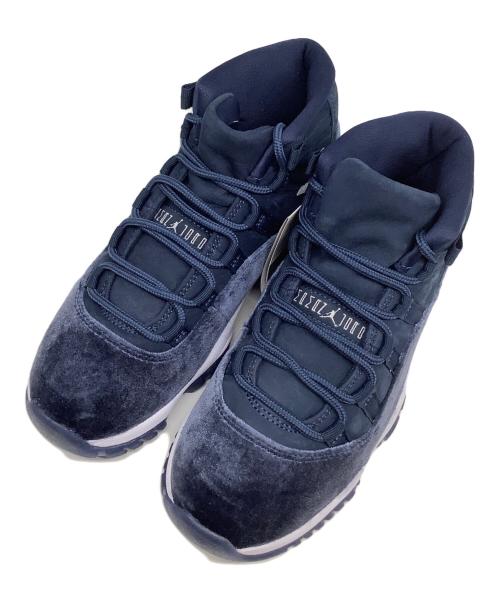 NIKE（ナイキ）NIKE (ナイキ) JORDAN 11 RETRO（ エア ジョーダン 11 レトロ） ネイビー サイズ:US6 未使用品の古着・服飾アイテム