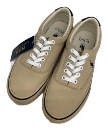 POLO RALPH LAUREN（ポロ・ラルフローレン）の古着「スニーカー」｜ベージュ