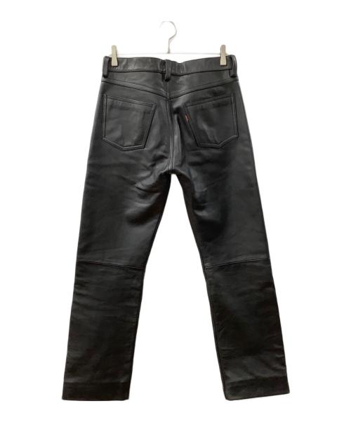 JHONBULL（ジョンブル）JHONBULL (ジョンブル) レザーパンツ ブラック サイズ:不明の古着・服飾アイテム