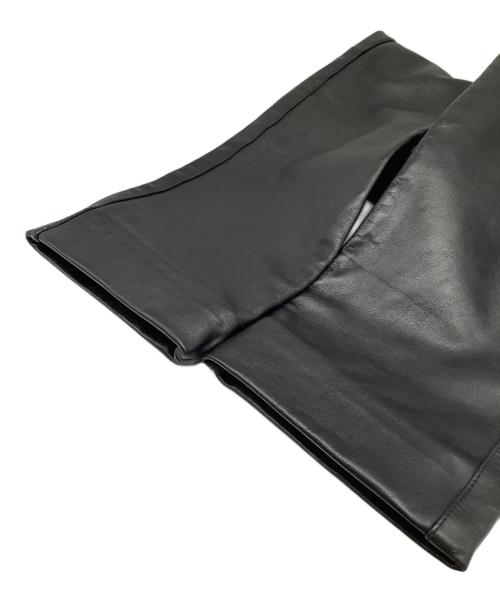 JHONBULL（ジョンブル）JHONBULL (ジョンブル) レザーパンツ ブラック サイズ:不明の古着・服飾アイテム