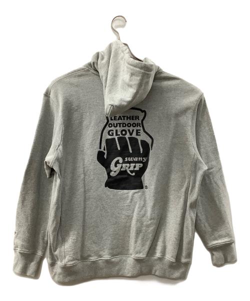 GRIP SWANY（グリップスワニー）GRIP SWANY (グリップスワニー) GS LOGO PARKA グレー サイズ:Lの古着・服飾アイテム
