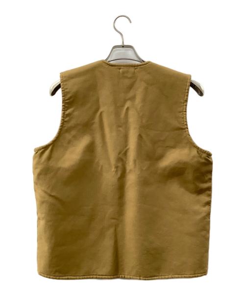 NAVAL CLOTHING FACTORY（ナバル クロージングファクトリー）NAVAL CLOTHING FACTORY (ナバル クロージングファクトリー) デッキベスト ブラウン サイズ:40の古着・服飾アイテム