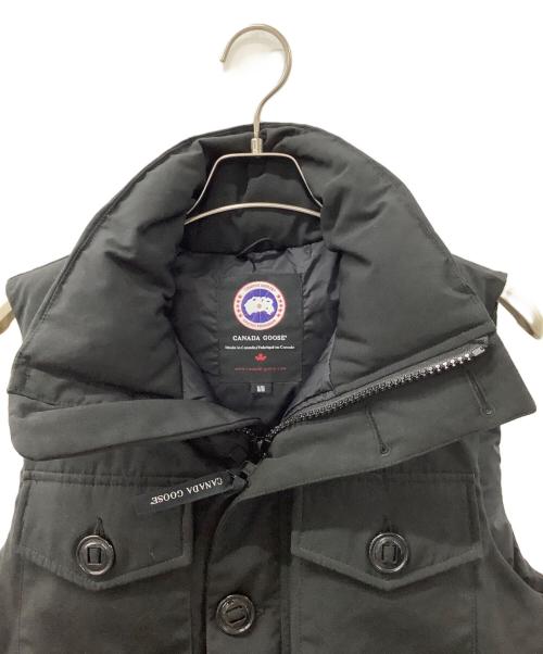 CANADA GOOSE（カナダグース）CANADA GOOSE (カナダグース) モントリオールダウンベスト ブラック サイズ:Mの古着・服飾アイテム