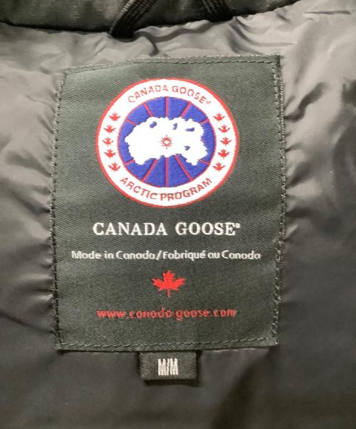 CANADA GOOSE（カナダグース）CANADA GOOSE (カナダグース) モントリオールダウンベスト ブラック サイズ:Mの古着・服飾アイテム