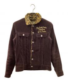 WACKO MARIA（ワコマリア）の古着「裏地レオパードコーデュロイジャケット」｜ブラウン