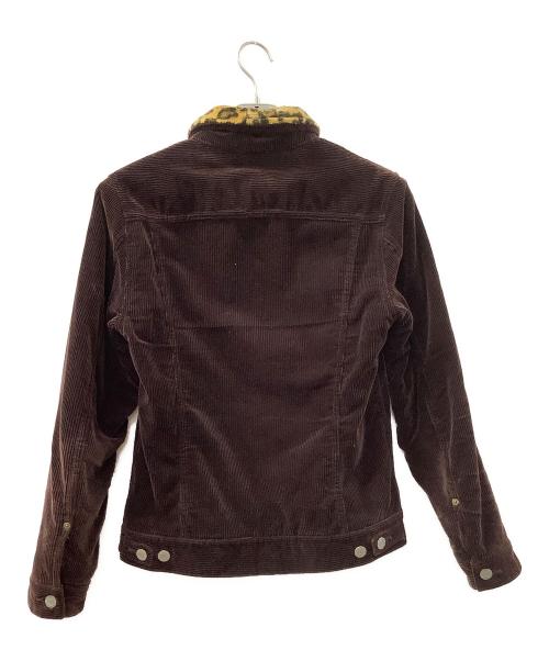 WACKO MARIA（ワコマリア）WACKO MARIA (ワコマリア) 裏地レオパードコーデュロイジャケット ブラウン サイズ:Sの古着・服飾アイテム