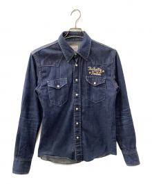 WACKO MARIA（ワコマリア）の古着「刺繍デニムシャツ」｜インディゴ