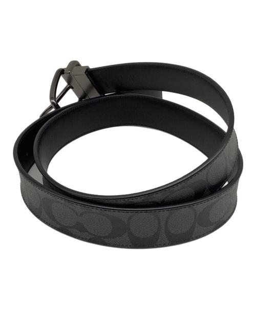 COACH（コーチ）COACH (コーチ) レザーベルト ブラックの古着・服飾アイテム