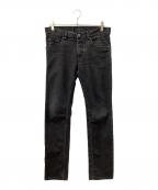 PRADAプラダ）の古着「デニムパンツ」｜ブラック