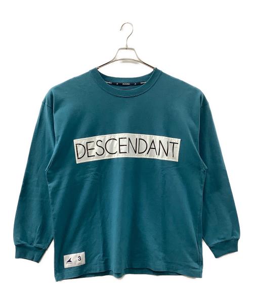 DESCENDANT（ディセンダント）DESCENDANT (ディセンダント) 長袖カットソー スカイブルー サイズ:3の古着・服飾アイテム