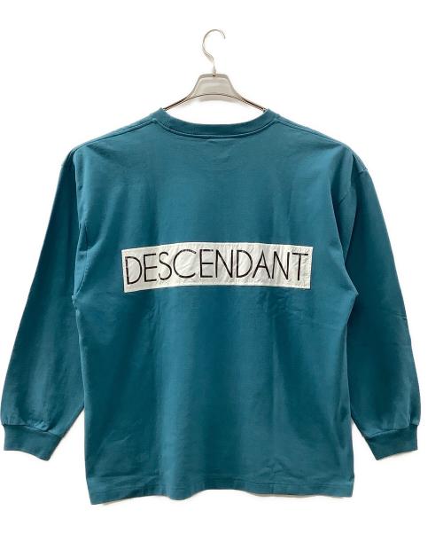 DESCENDANT（ディセンダント）DESCENDANT (ディセンダント) 長袖カットソー スカイブルー サイズ:3の古着・服飾アイテム