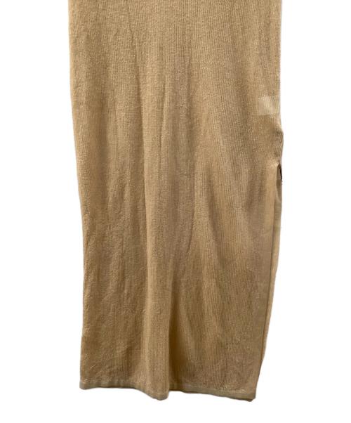 BABYLONE（バビロン）BABYLONE (バビロン) ノースリーブワンピース オレンジ サイズ:Fの古着・服飾アイテム