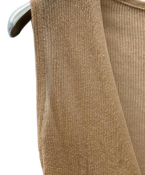 BABYLONE（バビロン）BABYLONE (バビロン) ノースリーブワンピース オレンジ サイズ:Fの古着・服飾アイテム