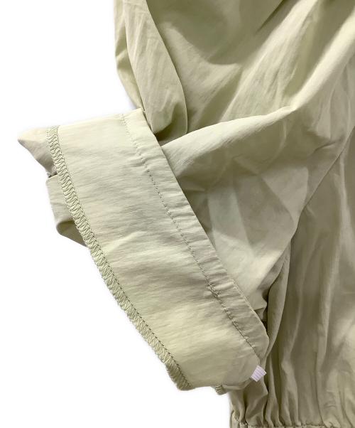 RAY BEAMS（レイ ビームス）RAY BEAMS (レイ ビームス) ネック ストラップ パフ ワンピース 黄緑の古着・服飾アイテム