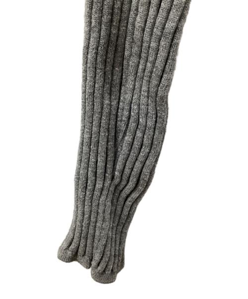 HERMES（エルメス）HERMES (エルメス) 薄手ニット グレー サイズ:38の古着・服飾アイテム