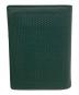 La GALLERIA (ラ・ガレリア) 2つ折り財布 グリーン：9000円