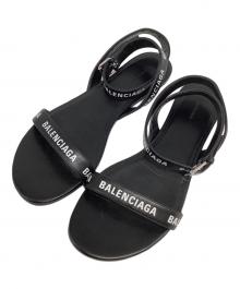 BALENCIAGA（バレンシアガ）の古着「ストラップサンダル」｜ブラック