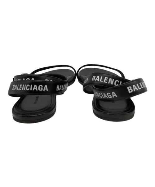 BALENCIAGA（バレンシアガ）BALENCIAGA (バレンシアガ) ストラップサンダル ブラック サイズ:38の古着・服飾アイテム