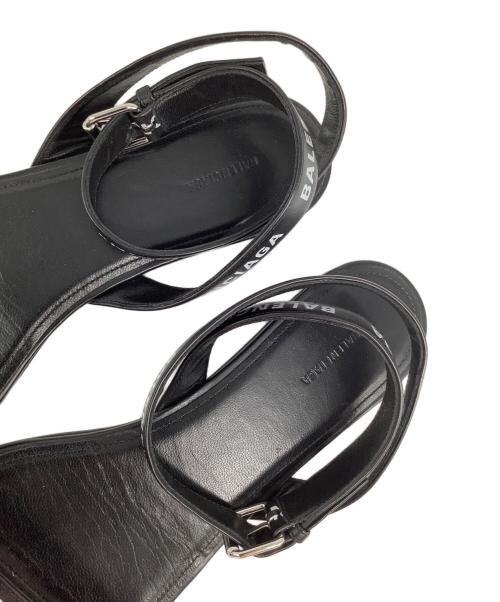 BALENCIAGA（バレンシアガ）BALENCIAGA (バレンシアガ) ストラップサンダル ブラック サイズ:38の古着・服飾アイテム