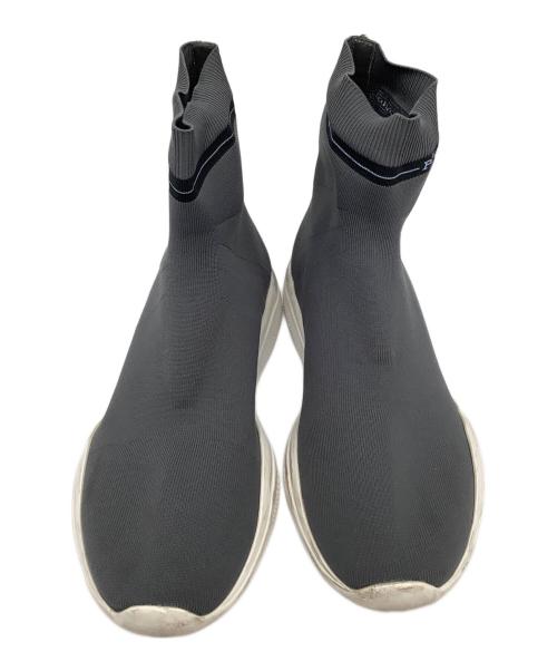 PRADA（プラダ）PRADA (プラダ) ソックススニーカー グレー サイズ:37の古着・服飾アイテム