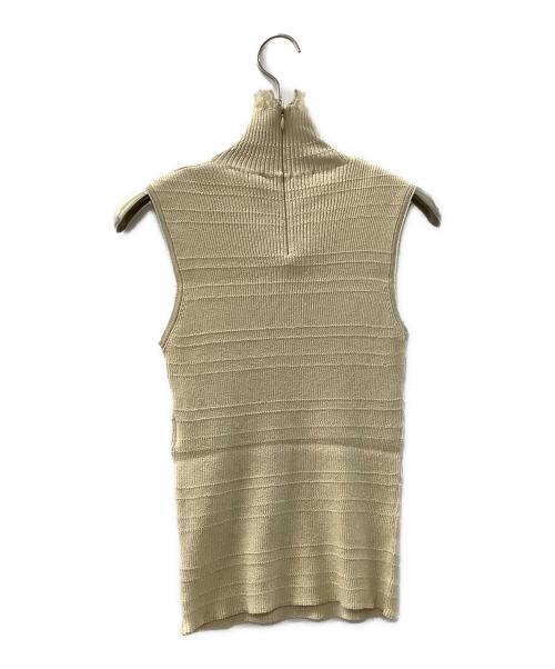 CHANEL（シャネル）CHANEL (シャネル) 薄手ニット ベージュ サイズ:38の古着・服飾アイテム