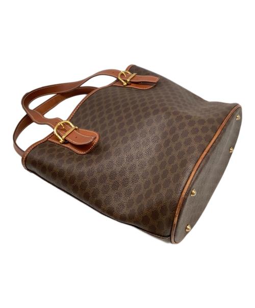 CELINE（セリーヌ）CELINE (セリーヌ) マカダム トートバッグ ブラウンの古着・服飾アイテム