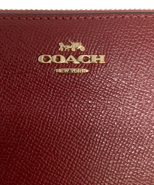 COACH（コーチ）COACH (コーチ) 長財布 レッドの古着・服飾アイテム