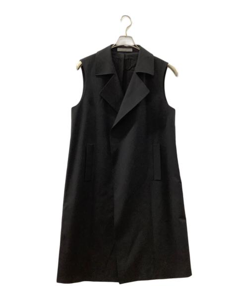 theory luxe（セオリーリュクス）theory luxe (セオリーリュクス) ロングジレ ブラック サイズ:38の古着・服飾アイテム